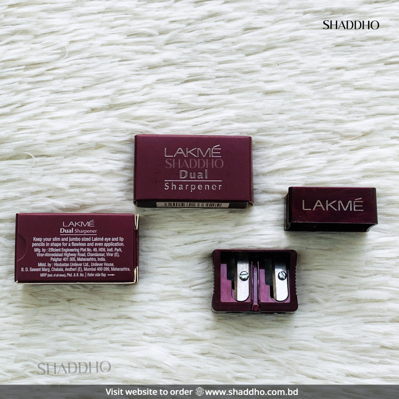 Lakme Dual Pencil Sharpener for Eyeliner & Lip Liner