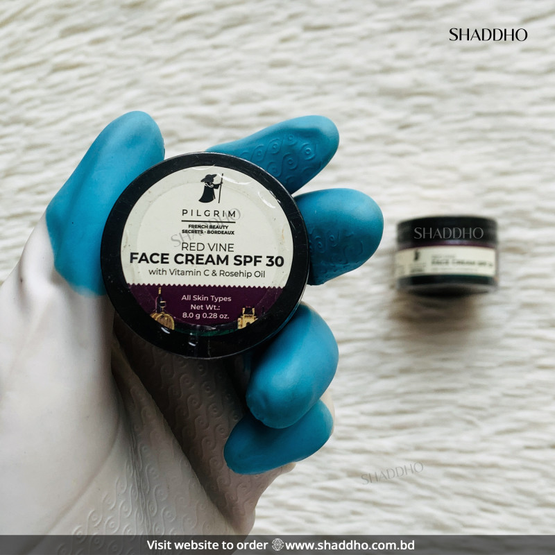 Pilgrim Red Vine Vitamin C Face Cream SPF 30 (8g)