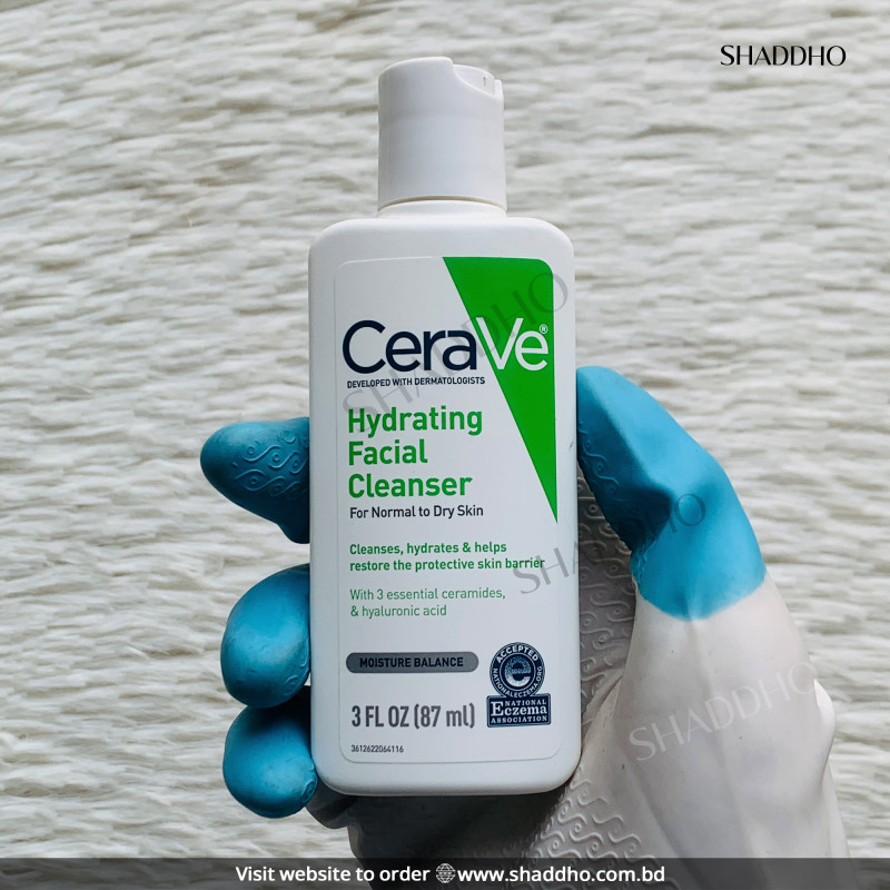 CeraVe Hydrating Facial Cleanser Normal To Dry Skin (87ml)