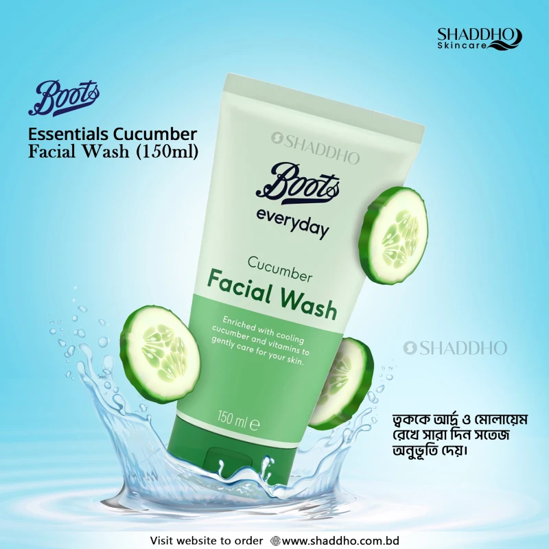 Boots Essentials Cucumber Facial Wash (150ml)