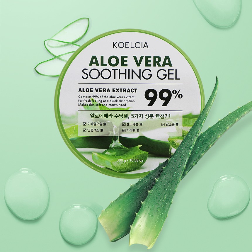 Koelcia Aloe Vera Soothing Gel (300g)