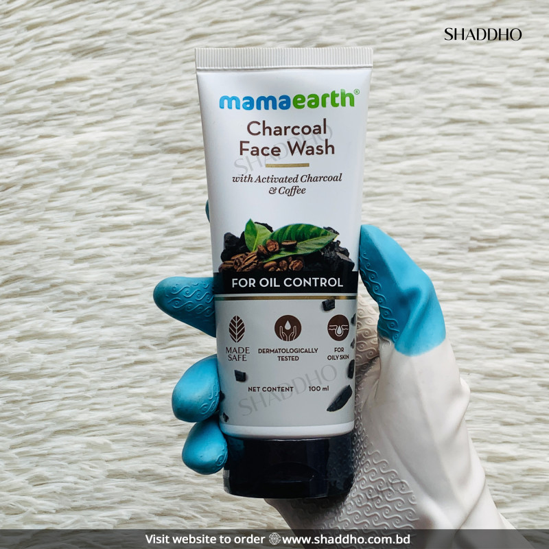 Mamaearth Charcoal Face Wash with Activated Charcoal (100ml)