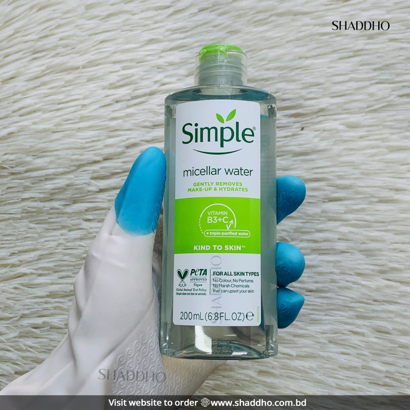 Simple Kind to Skin Micellar Cleansing Water (200ml)