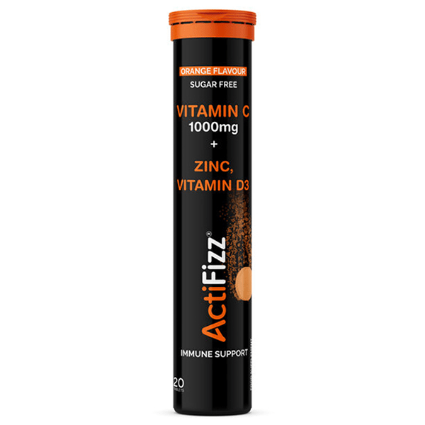 Actifizz Vitamin C 1000mg + Zinc, Vitamin D3 (20 Tablets)