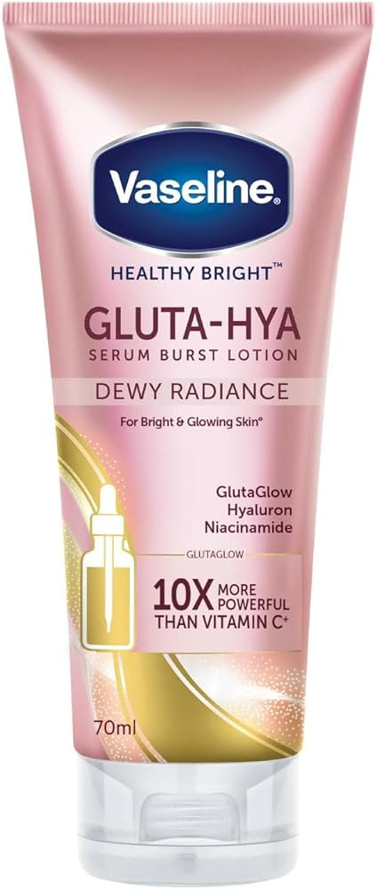 Vaseline Gluta Hya Serum Burst Lotion Dewy Radiance (70ml)