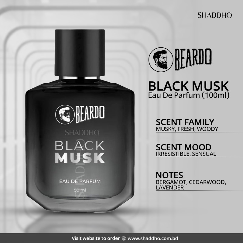 Beardo Black Musk Eau De Parfum (100ml)