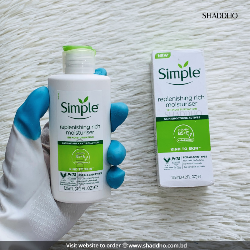 Simple Kind to Skin Replenishing Rich Moisturizer (125ml)