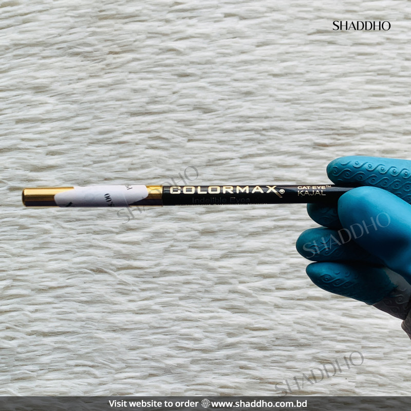 Colormax Cat Eye Automatic Kajal Pencil (BLACK)
