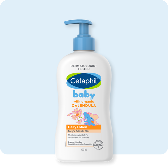 Cetaphil Baby Daily Lotion With Organic Calendula (400ml)