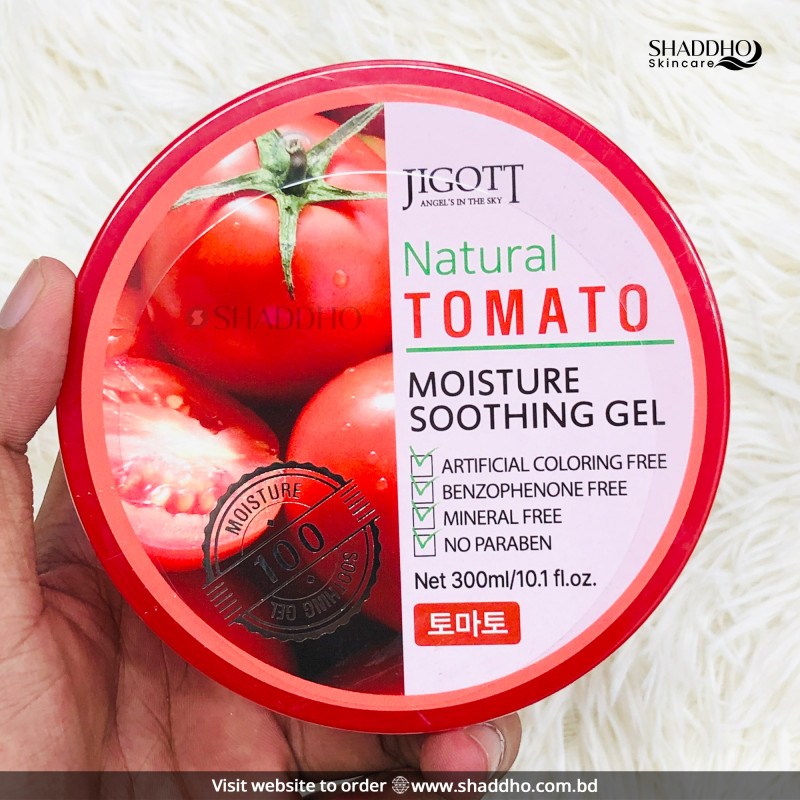 Jigott Natural Tomato Moisture Soothing Gel (300ml)