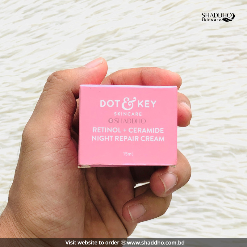 Dot & Key Retinol + Ceramide Night Repair Cream (15ml)