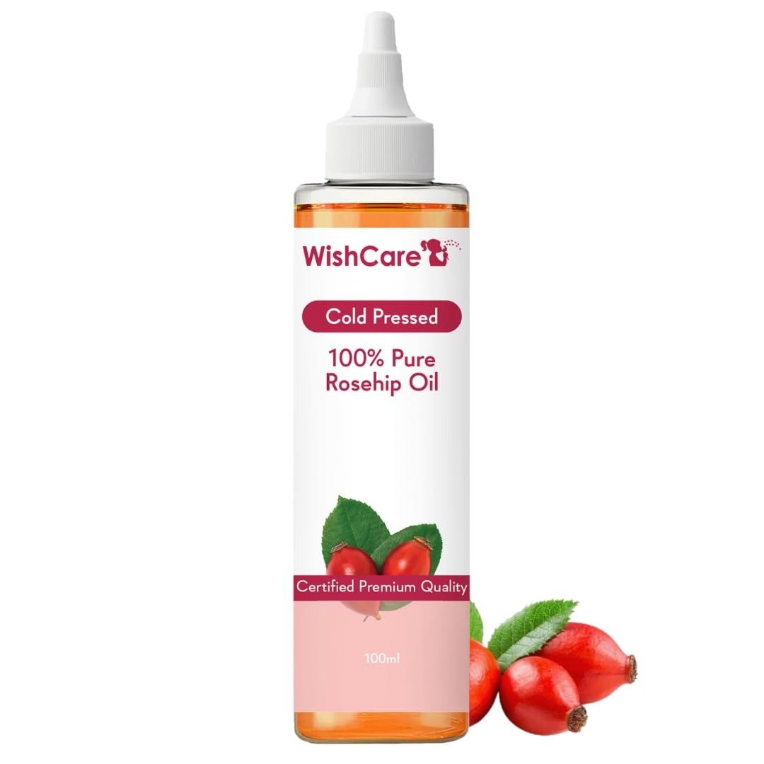 WishCare 100% Pure Cold Pressed Rosehip Oil (100ml)