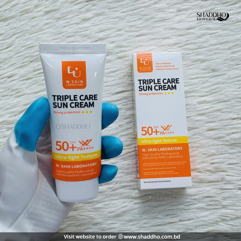 W. Skin Laboratory Triple Care Sun Cream SPF 50+ PA++++ (60g)