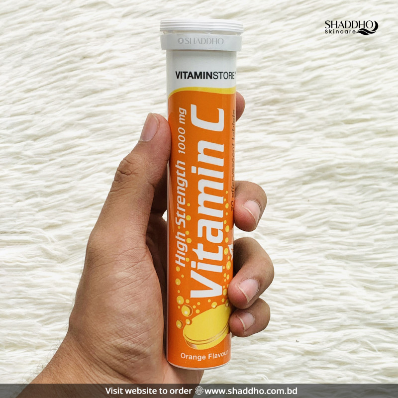 Vitamin Store High Strength Effervescent Vitamin C 1000mg (20 Tablets)