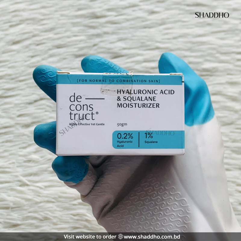 Deconstruct Hyaluronic Acid & Squalane Moisturizer (50g)