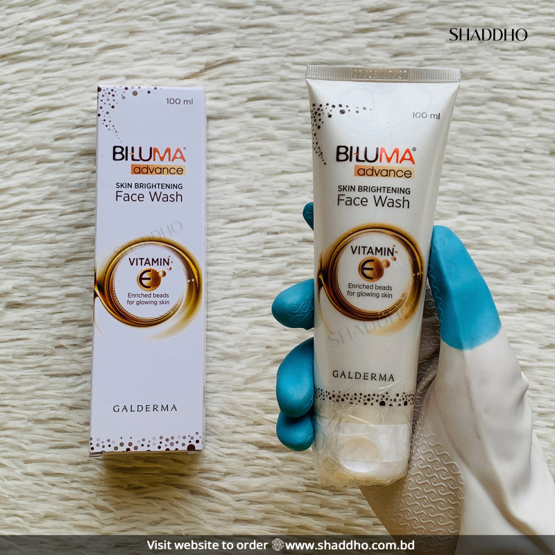 Biluma Advance Skin Brightening Vitamin E Face Wash (100ml)