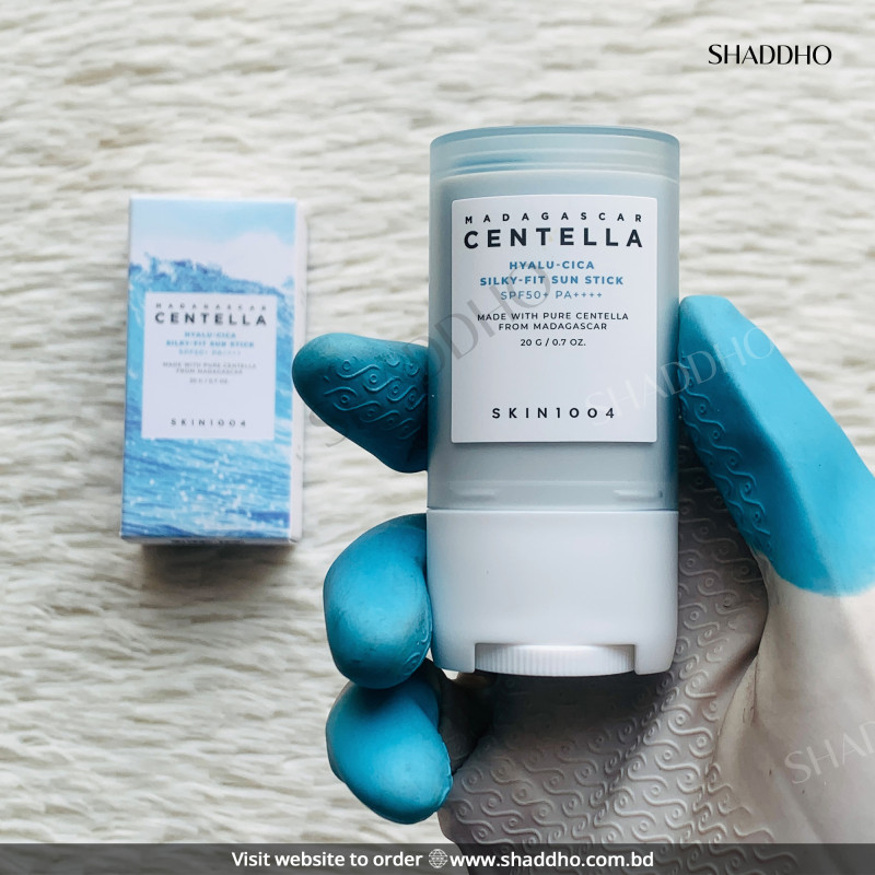 Skin1004 Madagascar Centella Hyalu-Cica Silky-Fit Sun Stick SPF50+ PA++++ (20g)