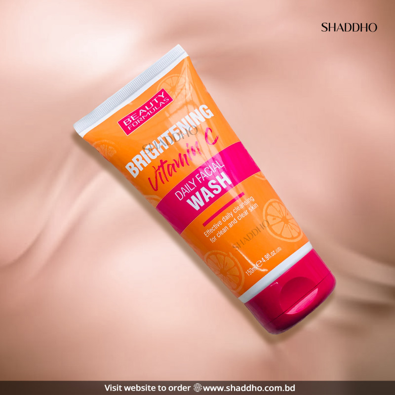 Beauty Formulas Brightening Vitamin C Daily Facial Wash (150ml)
