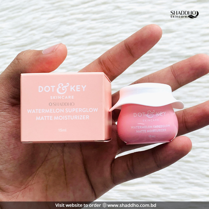 Dot & Key Watermelon Matte Superglow Moisturizer (15ml)
