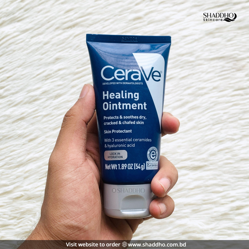 CeraVe Healing Ointment Skin Protectant for Dry Cracked & Chafed Skin (54g)