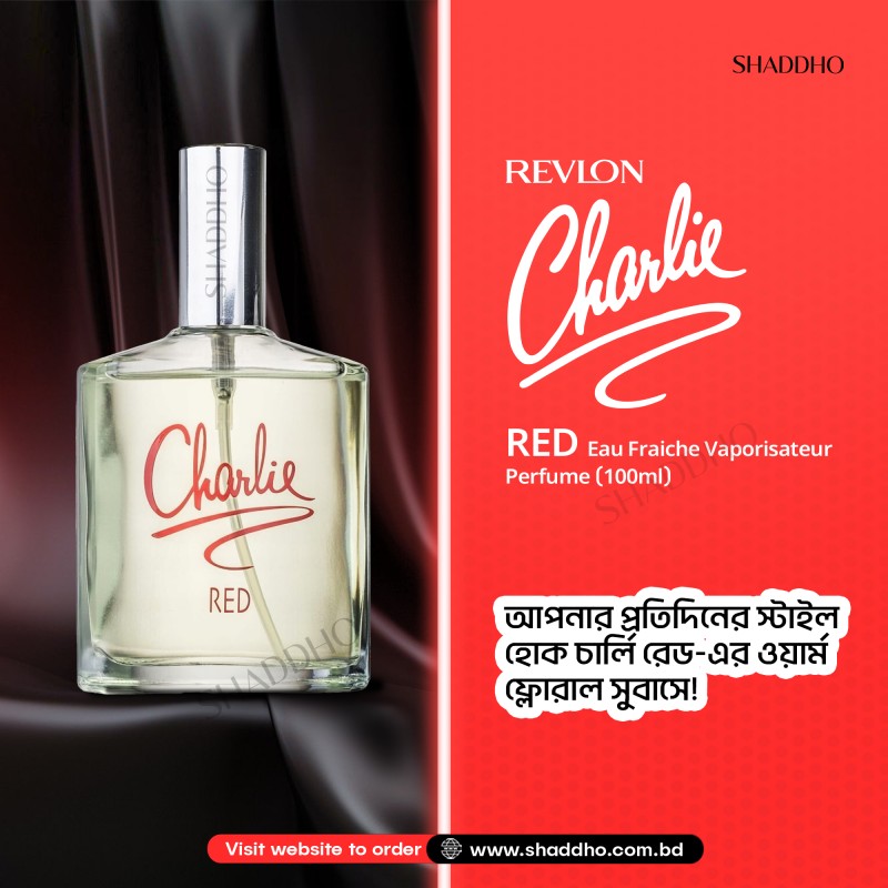 Revlon Charlie Red Eau Fraiche Vaporisateur Perfume (100ml)