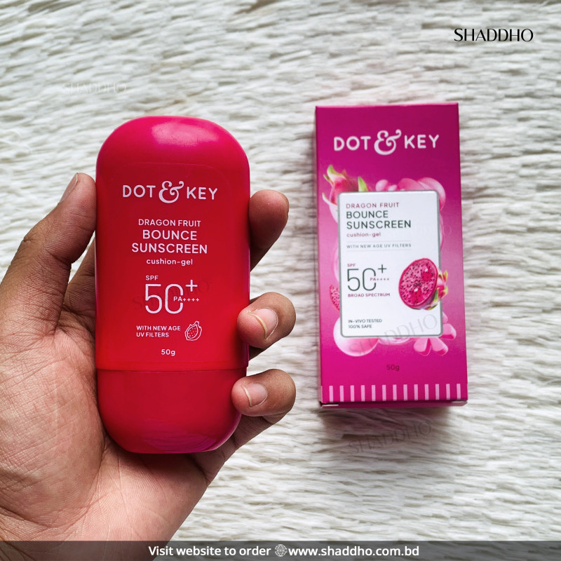 Dot & Key Dragon Fruit Bounce Sunscreen SPF50+ PA++++ (50g)