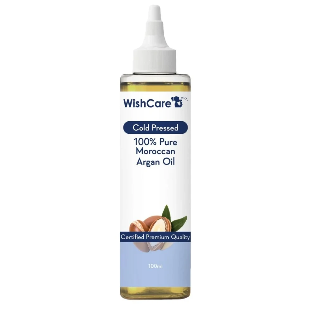 Wishcare 100% Pure Cold Pressed Moroccan Argan Oil (100ml)