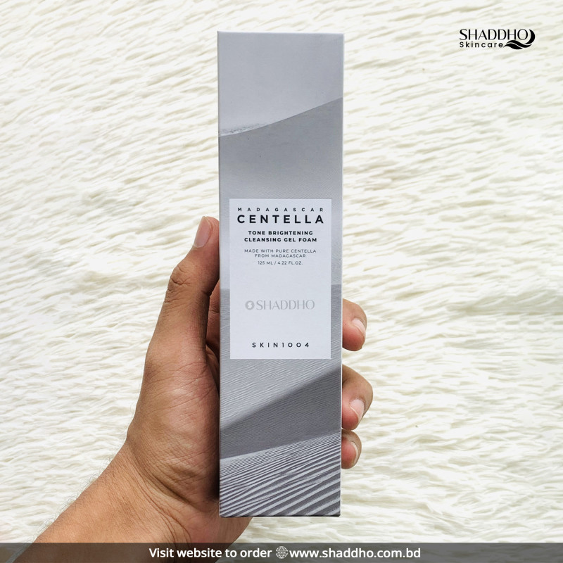 Skin1004 Madagascar Centella Tone Brightening Cleansing Gel Foam (125ml)