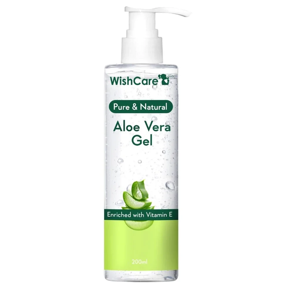 WishCare Pure Aloe Vera Gel With Vitamin E (200g)