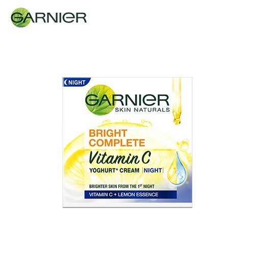 Garnier Bright Complete Vitamin C Yoghurt Night Cream (18g)