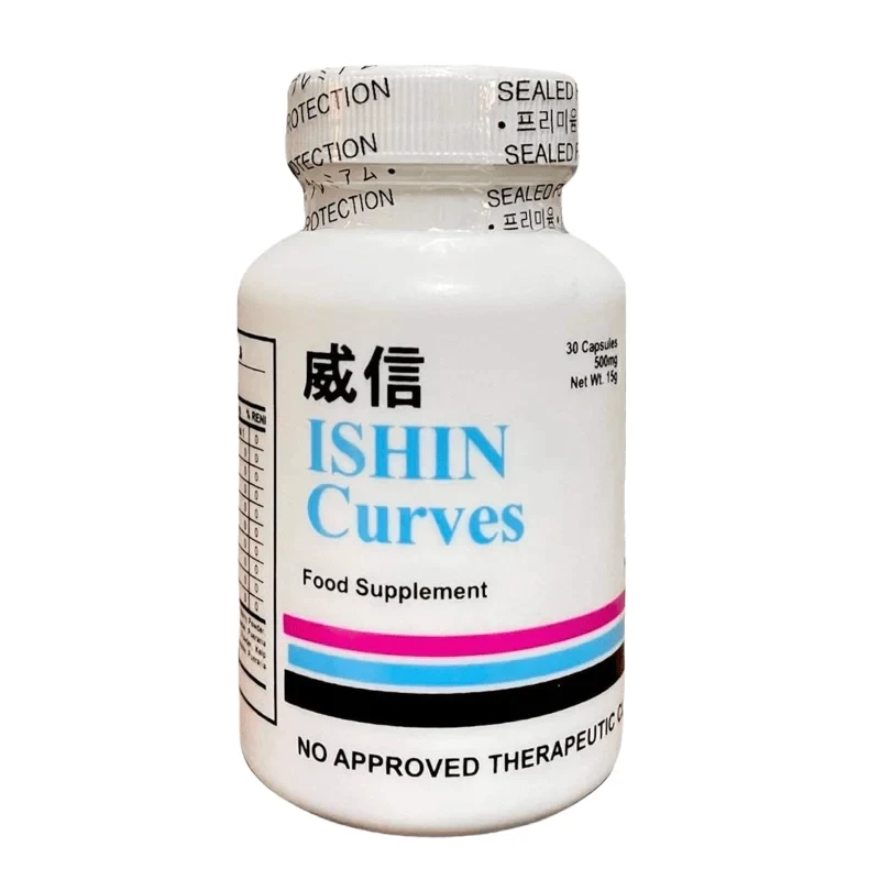 Ishin Curves Food Supplement, Japan Formula - 30 Capsules