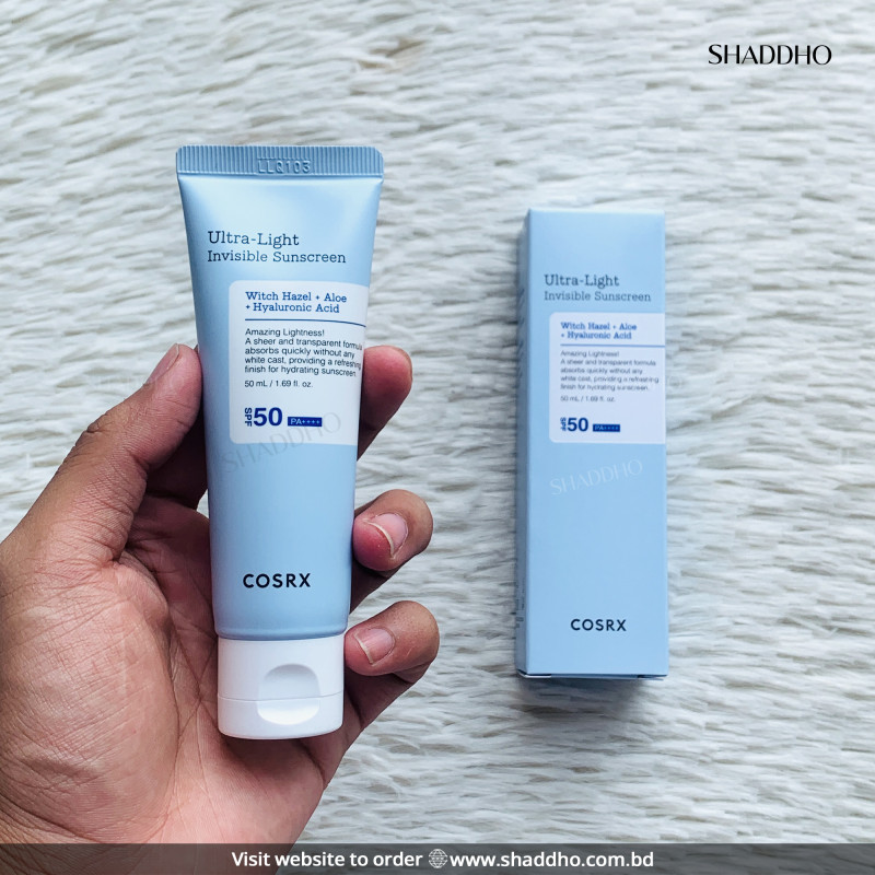 COSRX Ultra Light Invisible Sunscreen SPF50+ PA++++ (50ml)