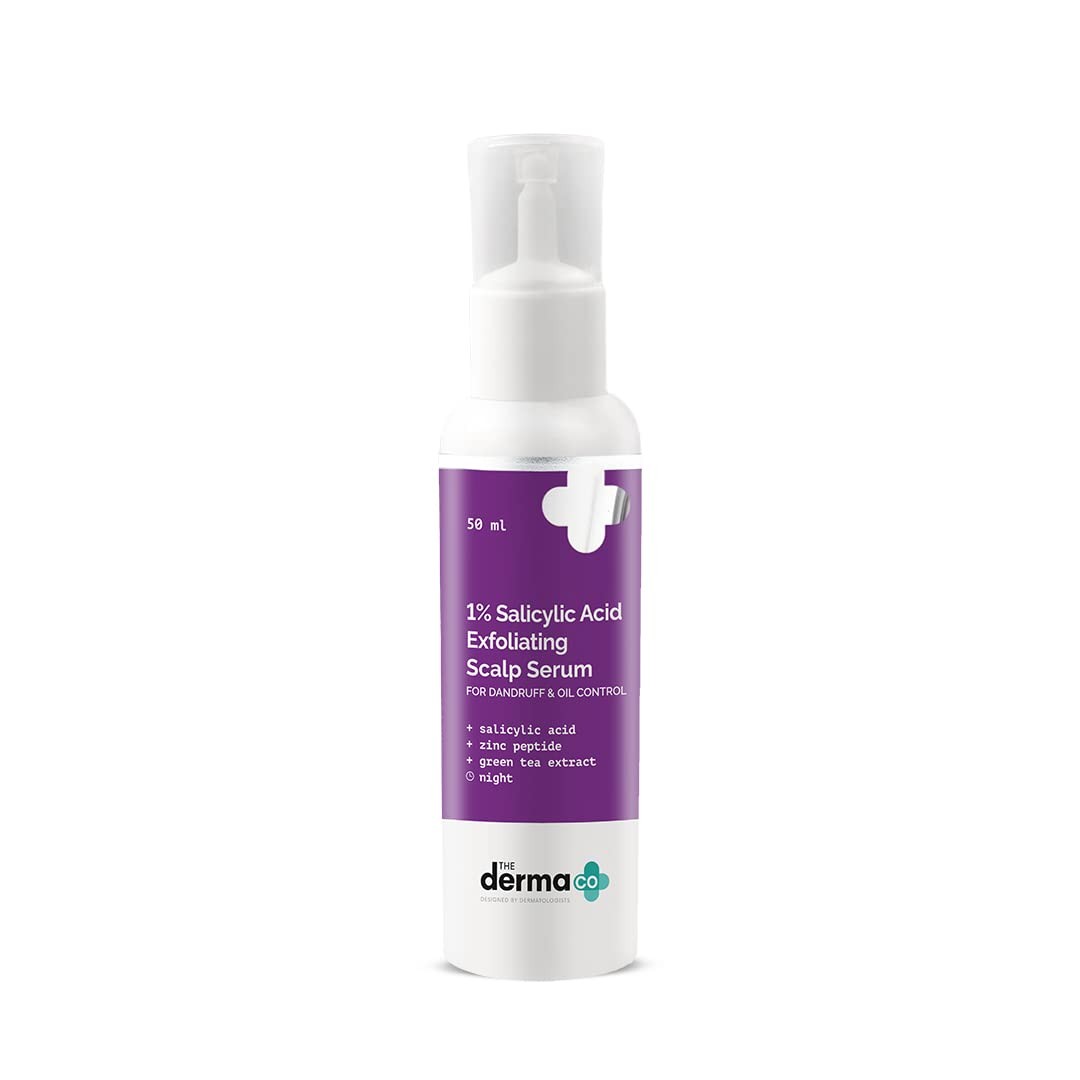 The Derma Co 1% Salicylic Acid Exfoliating Scalp Serum (50ml)