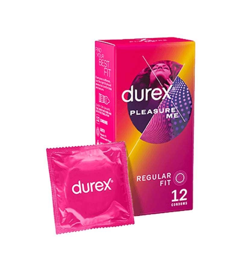 Durex Pleasure me Condoms (12 Pcs)