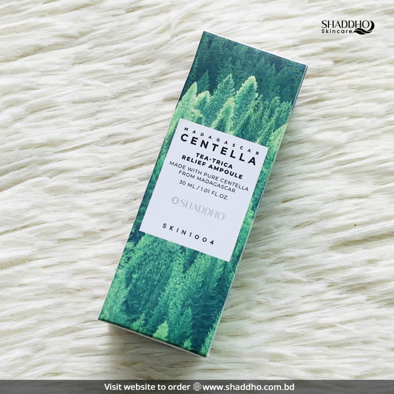 Skin1004 Madagascar Centella Tea Trica Relief Ampoule (30ml)