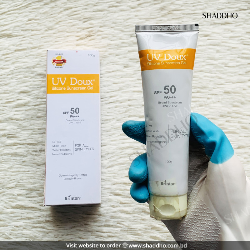 Brinton UV Doux Silicone Sunscreen Gel SPF50 PA +++ (100g)