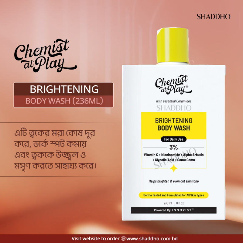 Chemist At Play Brightening Body Wash (236ml)