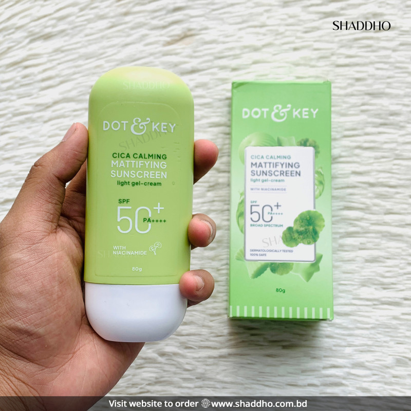 Dot & Key Cica Calming Mattifying Sunscreen SPF50+ PA++++ (80g)