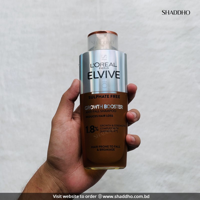 Loreal Paris Elvive Sulphate Free Growth Booster Anti Hair Fall Shampoo (150ml)
