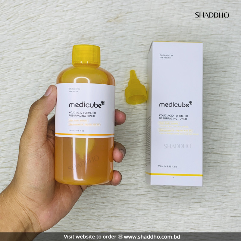 Medicube Kojic Acid Turmeric Resurfacing Toner (250ml)