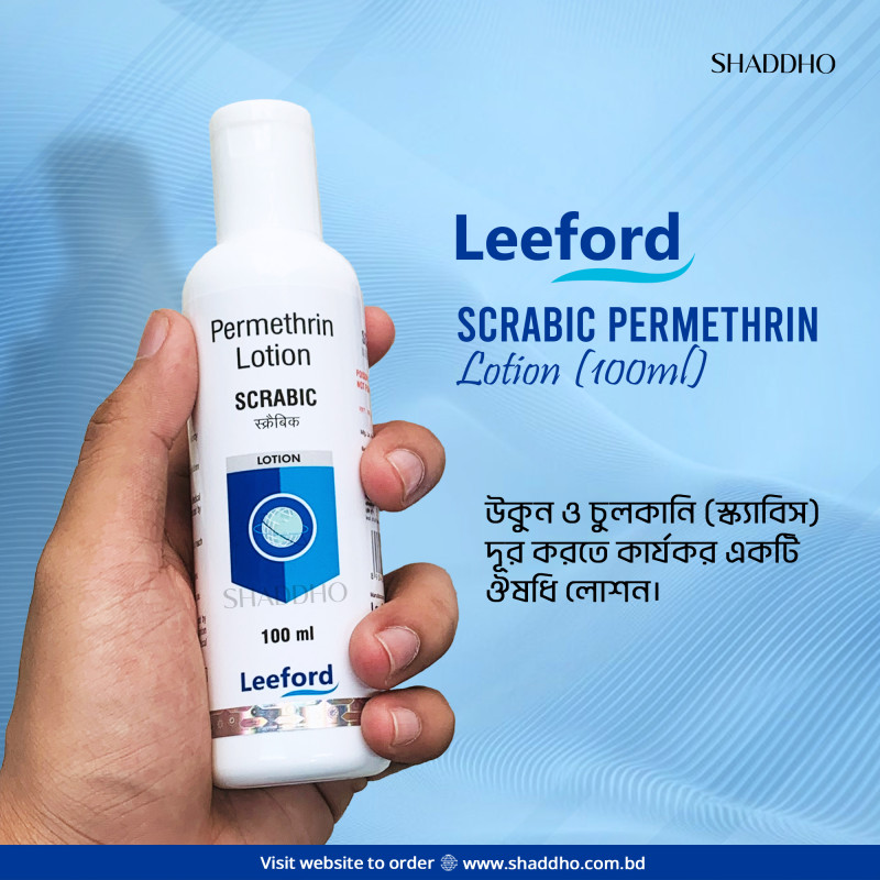 Leeford Scrabic Permethrin Lotion (100ml)