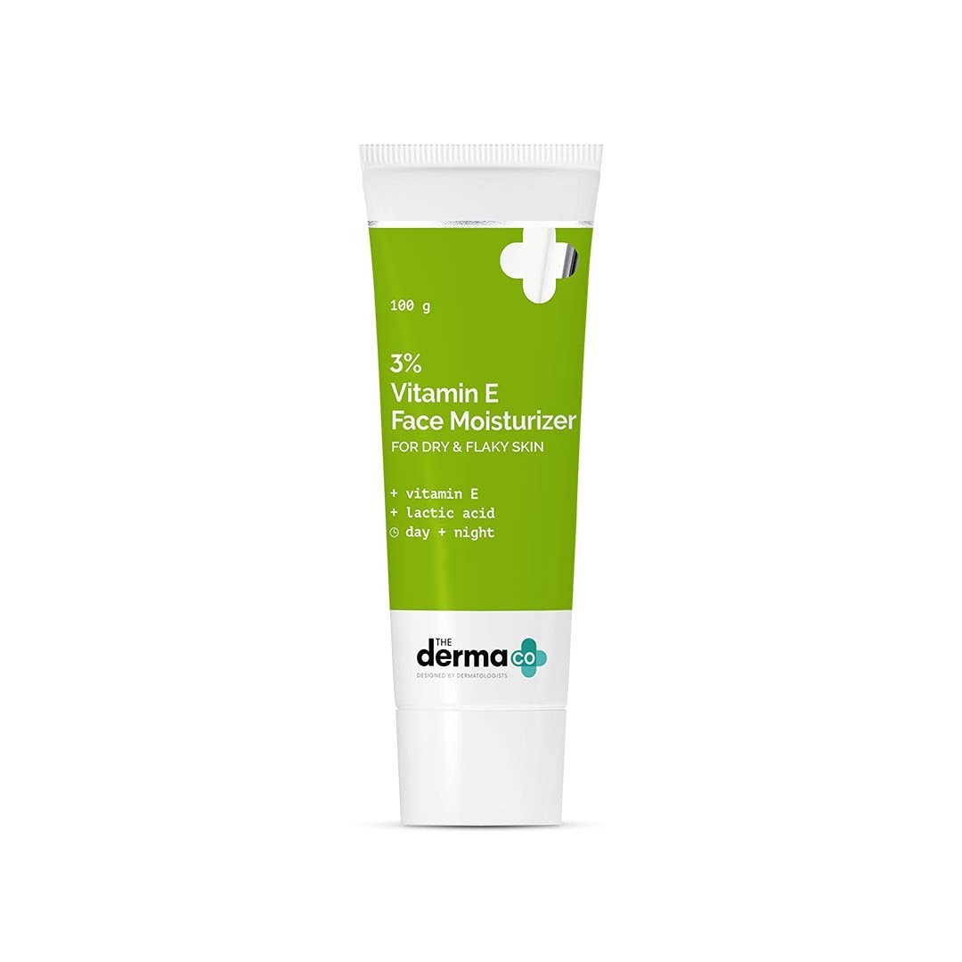 The Derma Co 3% Vitamin E Face Moisturizer (100g)