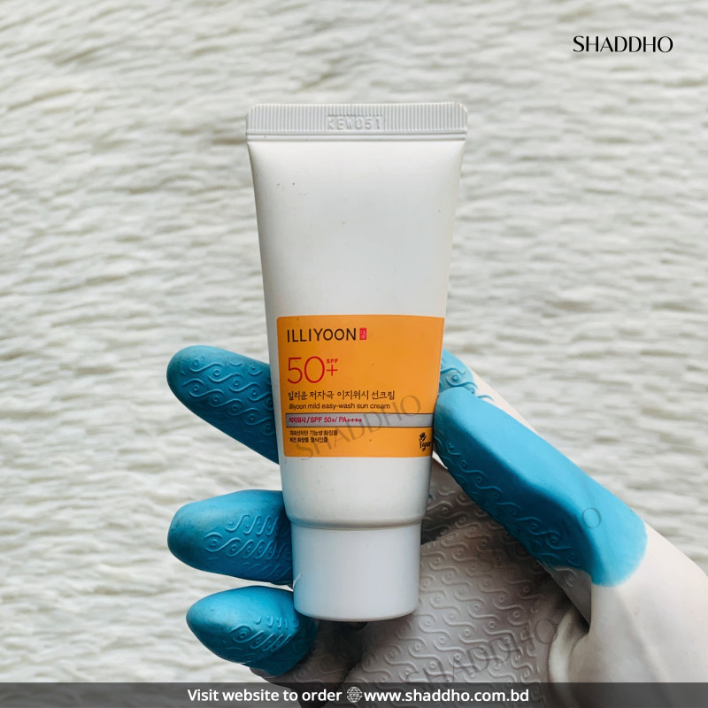 Illiyoon Mild Easy-Wash Sun Cream SPF50+ PA++++ (30ml)