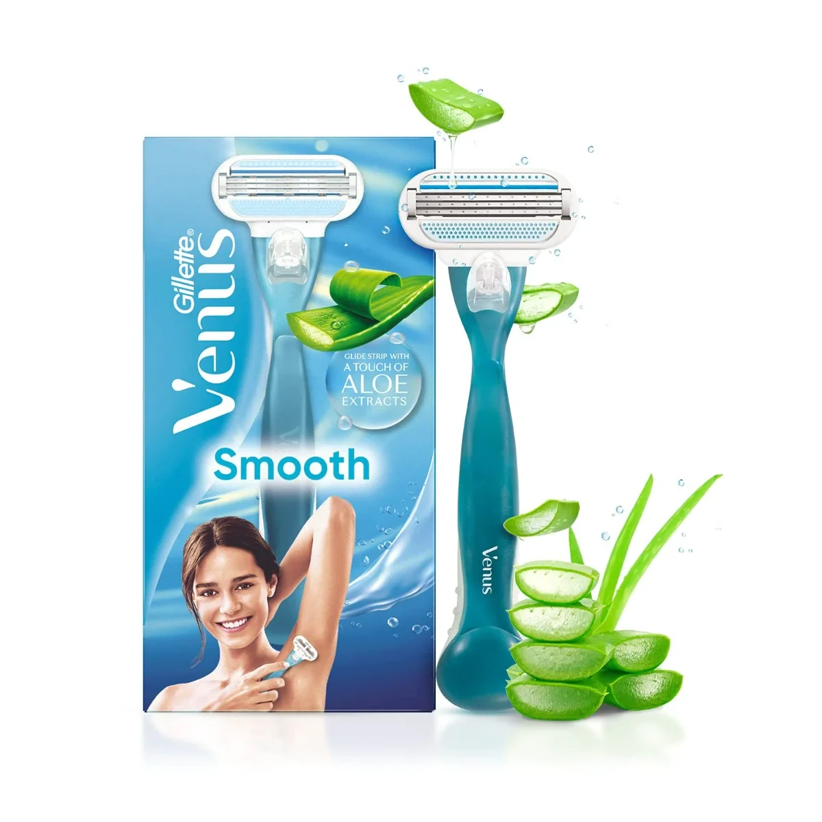 Gillette Venus Razor With Aloe Extract for Women