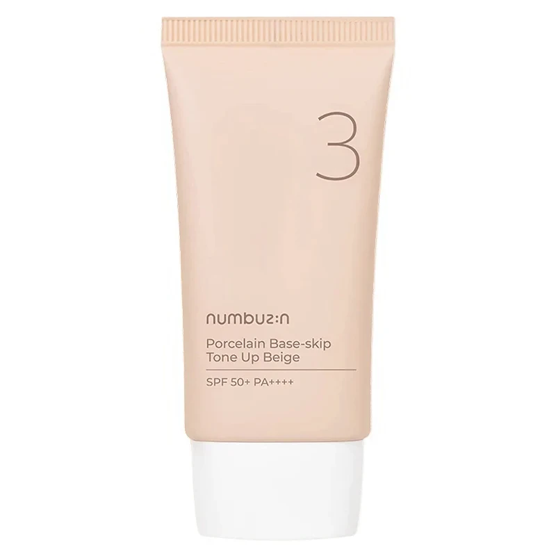 Numbuzin No.3 Porcelain Base-Skip Tone Up Beige (50ml)