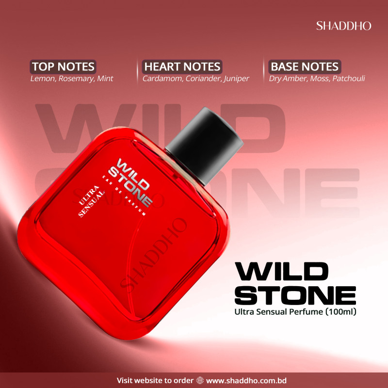 Wild Stone Ultra Sensual Perfume (100ml)