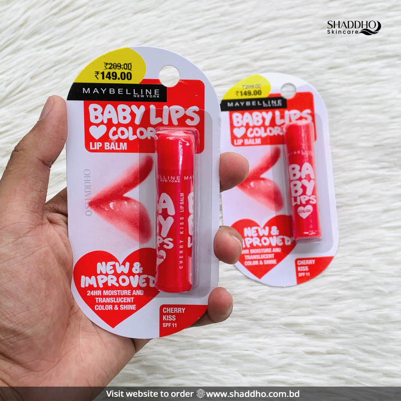 Maybelline Baby Lips Color Lip Balm - Cherry Kiss (4g)