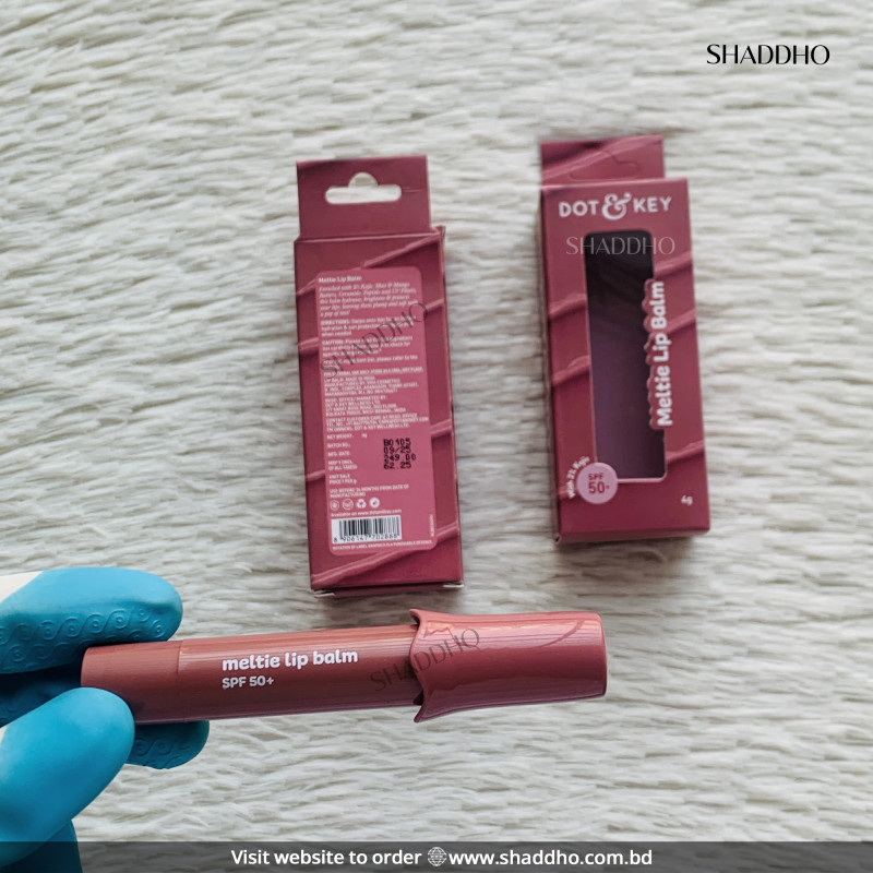 Dot & Key Meltie Lip Balm SPF 50+ with 2% Kojic - Berry Crumble (4g)