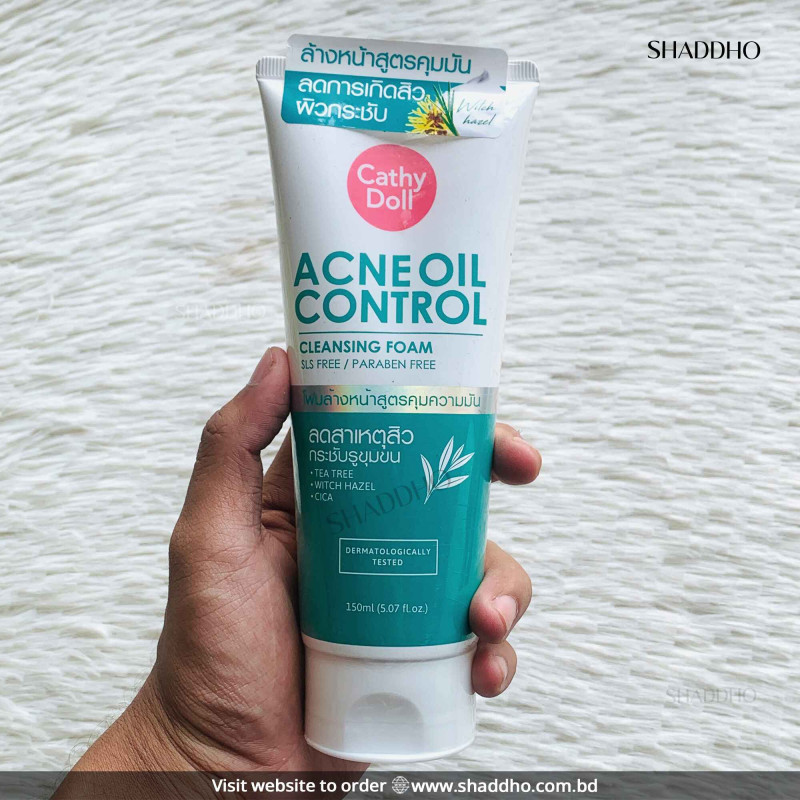 Cathy Doll Acne Oil Control Cleansing Foam (150ml)
