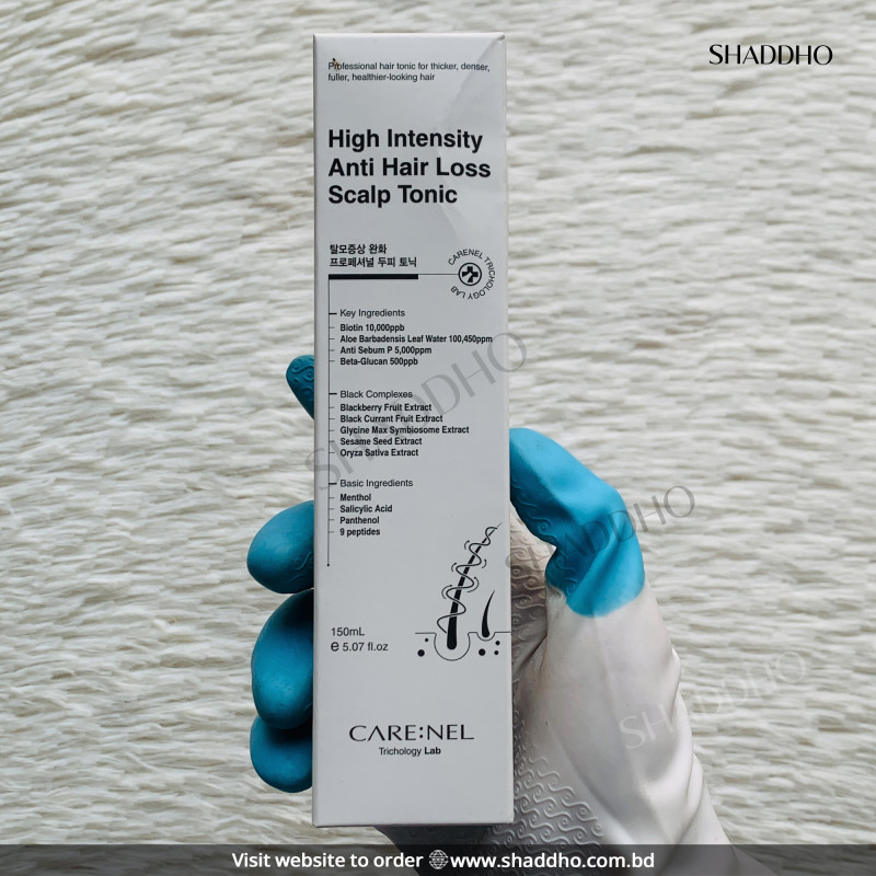 CareNel High Intensity Anti Hair Loss Hair Scalp Tonic (150ml)